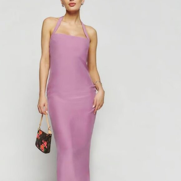 Reformation Dresses & Skirts - Reformation Dress Alli Silk Dress Sugar Plum Size 10